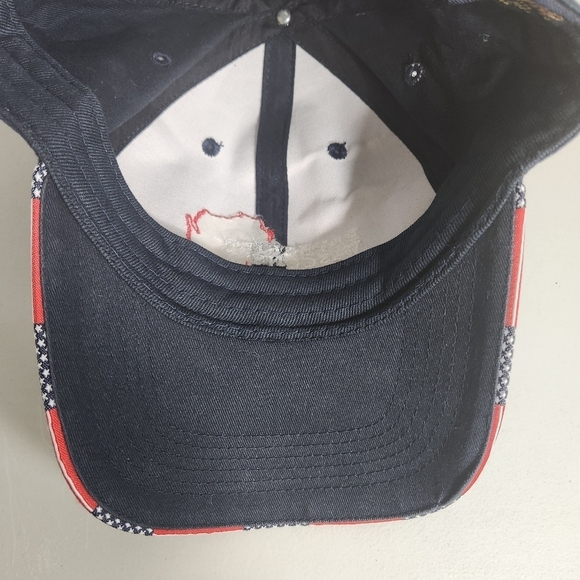 Peterbilt Wisconsin Advertising Vintage Adjustable Navy Baseball Cap - Picture 2 of 7